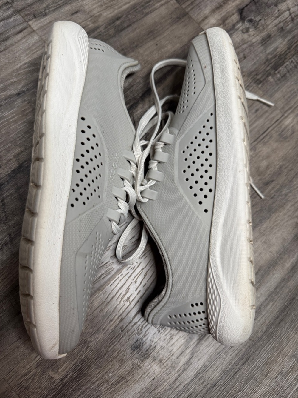 Crocs LiteRide Water Shoes Women’s Size 9 Grey - Picture 3 of 7
